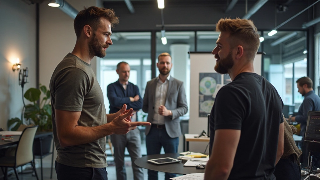 Het team van Flux Design B.V. werkt samen aan projecten